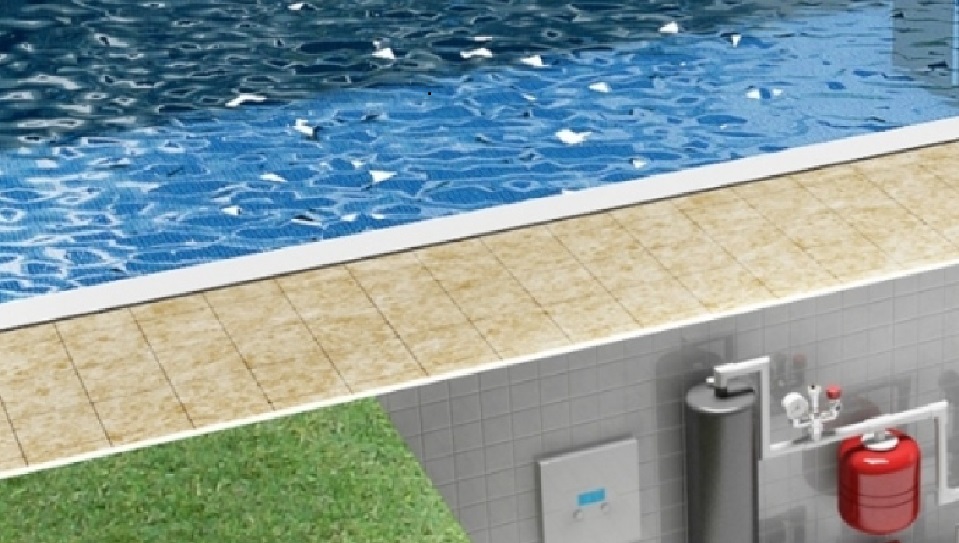 swimming pool filtration plant